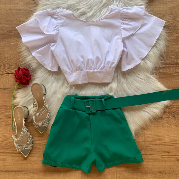 CROPPED TRICOLINE